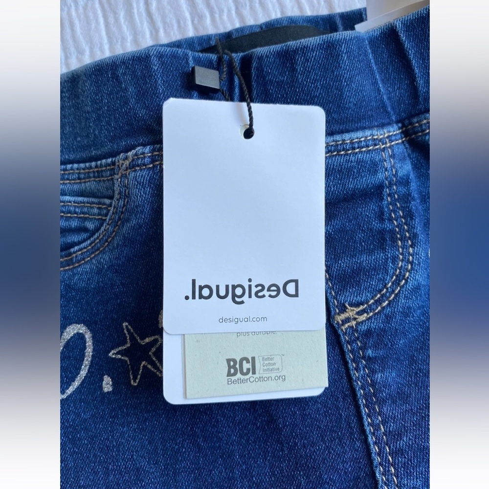 Desigual Leggings Blue Toddler Girls Size 3/4 new - Picture 12 of 15